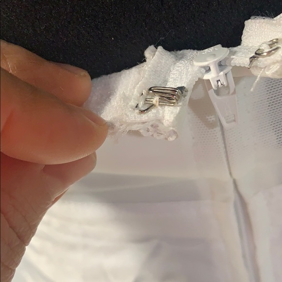 Bridal gown white slip - Picture 6 of 9